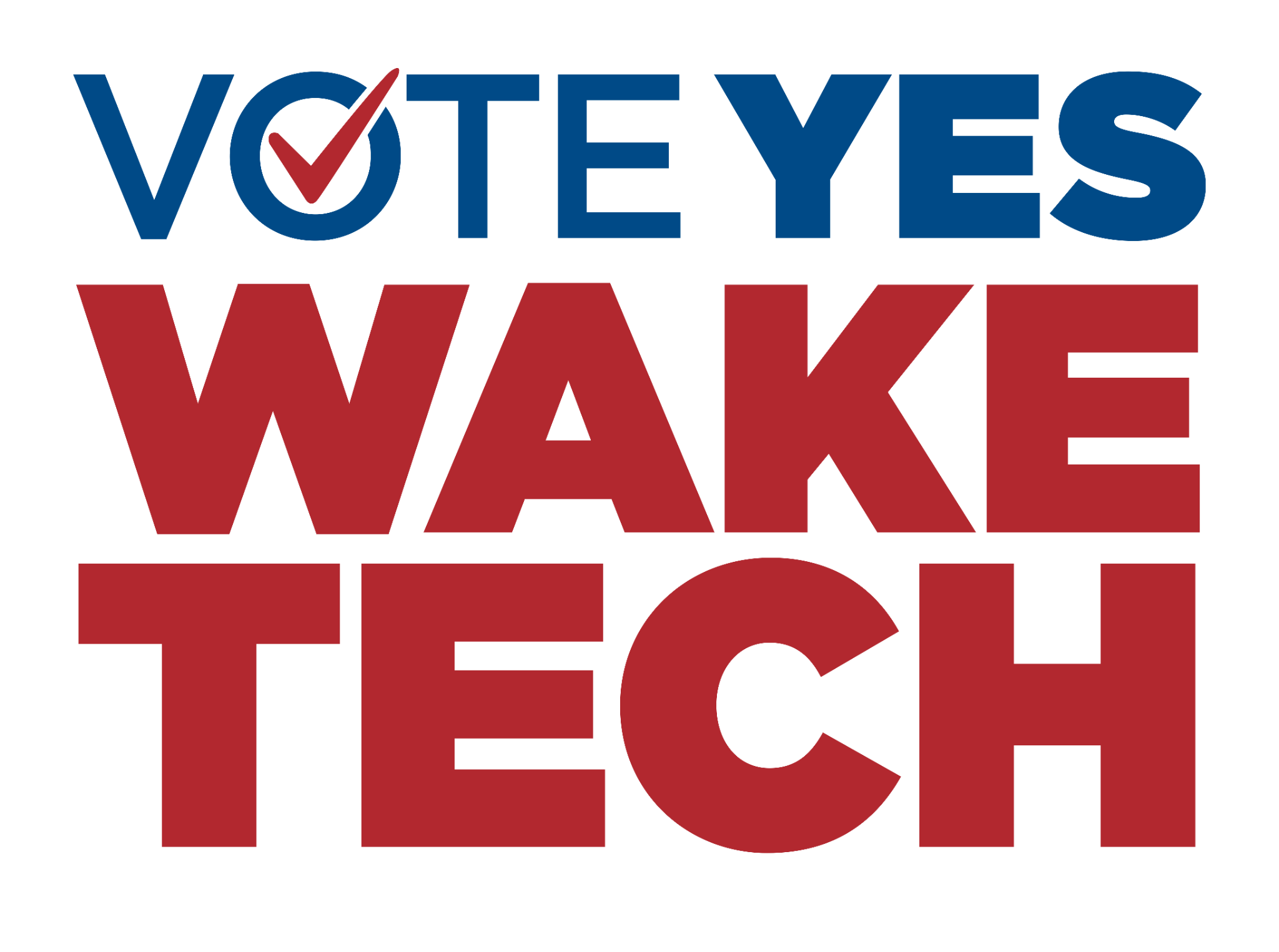 Vote Yes Wake Tech